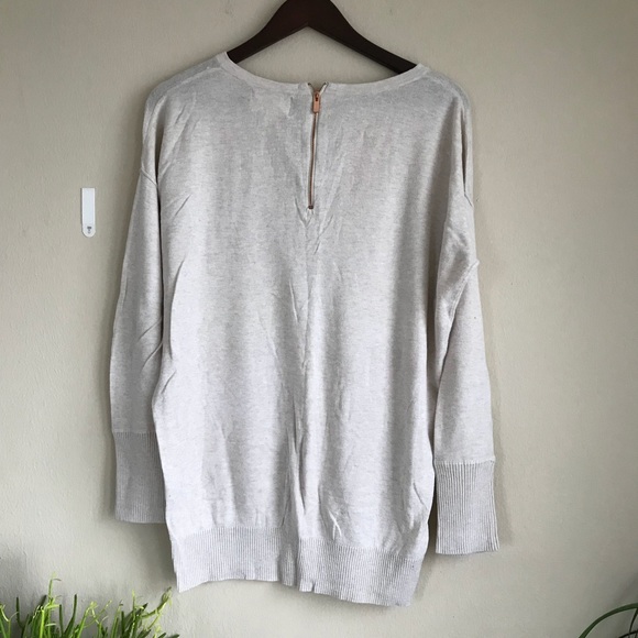 EUC Ruby Moon cream/light beige tunic sweater - L - Picture 4 of 5